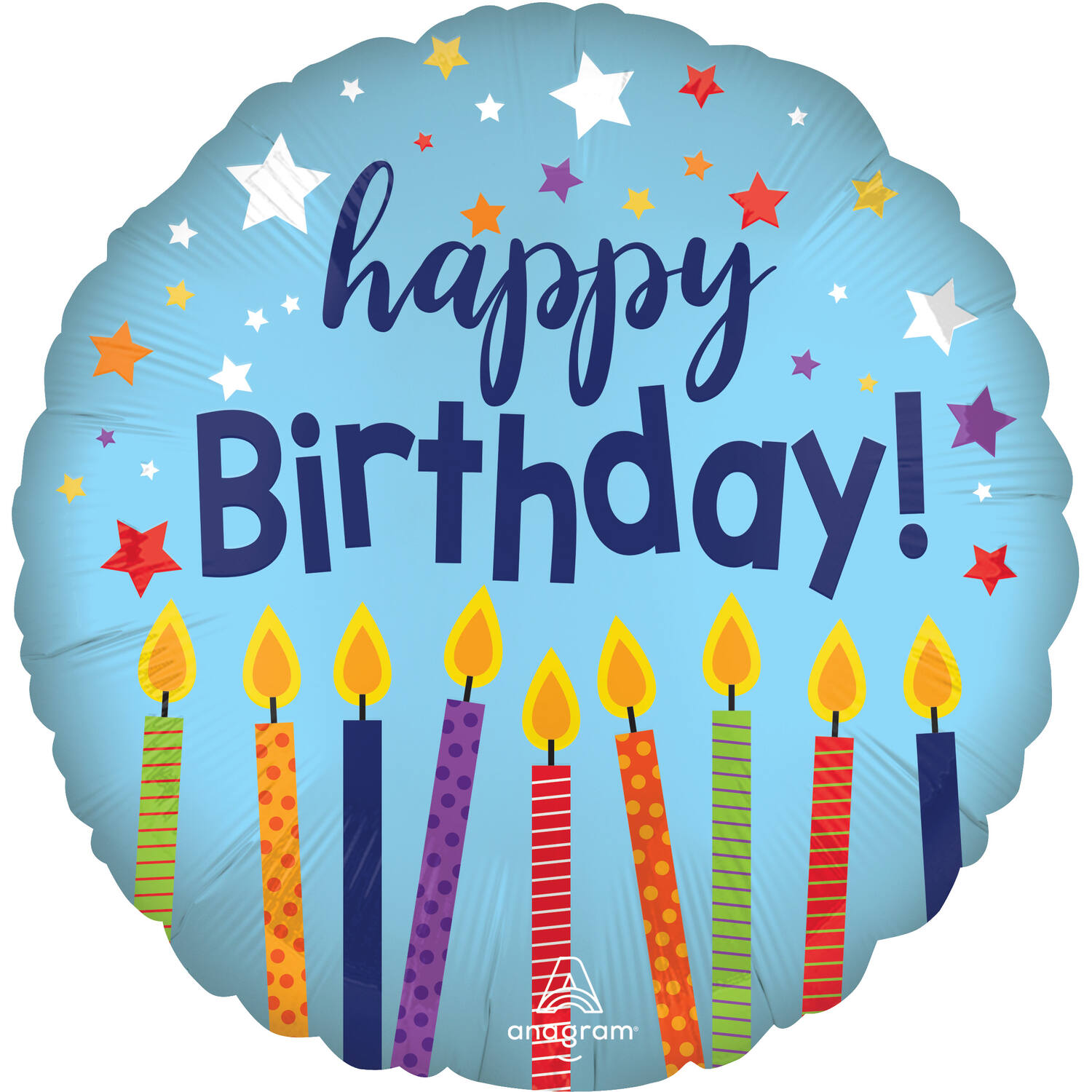 Foil Balloon - "Happy Birthday!" - Celebrate - Satin - 45 cm